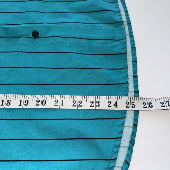 Roper Womens Turquoise Aztec Southwestern Button Up Cowgirl Western Shirt Medium - Picture 8 of 9